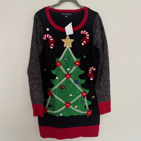 United States Sweaters Holiday Christmas Tree Sweater - Picture 2 of 7